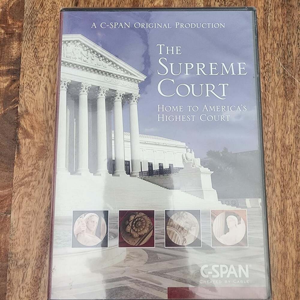 The Supreme Court DVD C-SPAN Original Documentary NR 2009 History Educational
